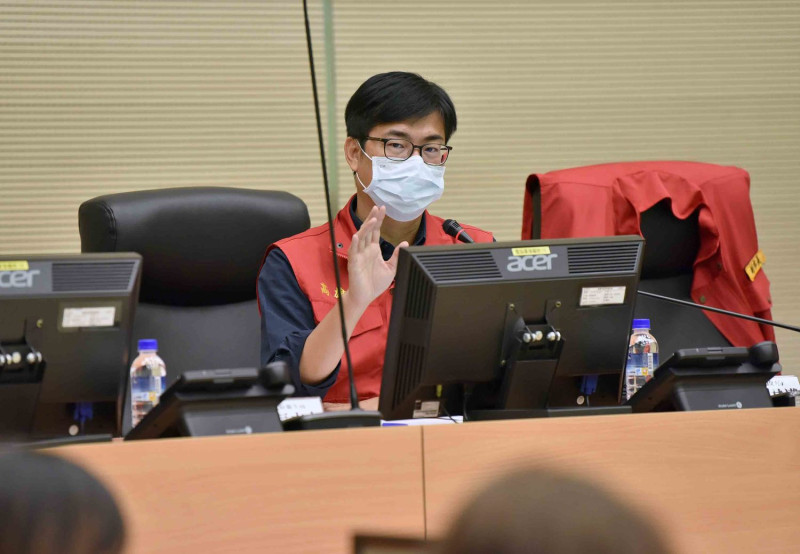 陳其邁主持因應「嚴重特殊傳染性肺炎」應變會議。(.資料照片）   圖：高雄市政府/提供