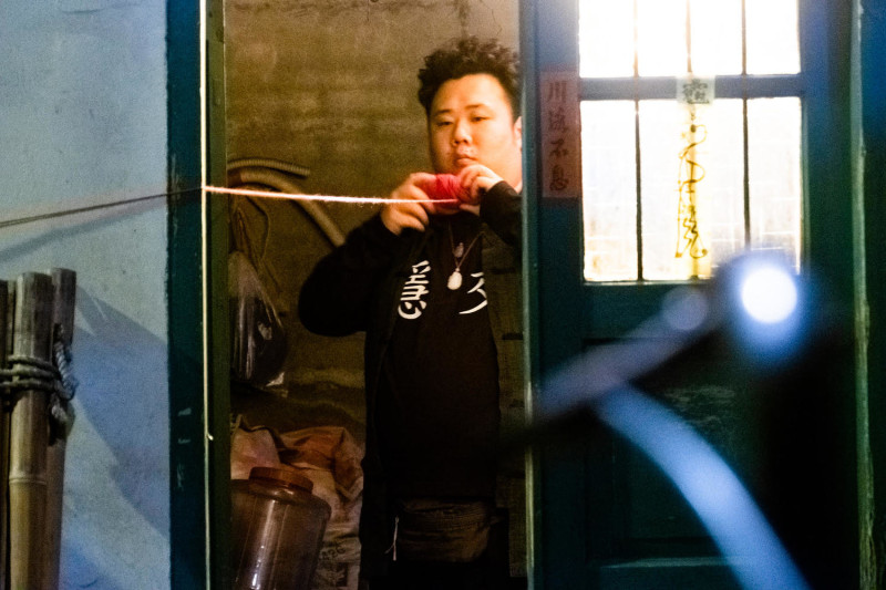 劉國劭從《粽邪1》演到《粽邪2》，是少數餐與續集演出的演員。   圖：華影國際/提供