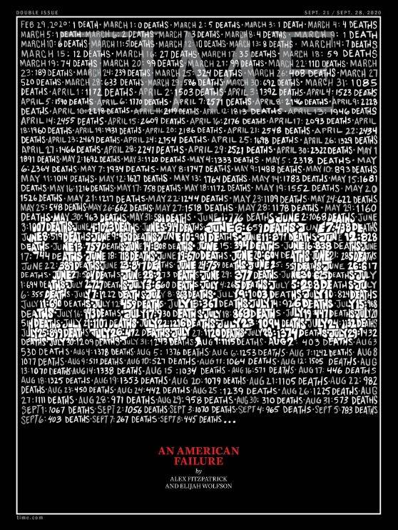 最新一期《時代》雜誌再度出現「黑框」封面。   圖：翻攝自 TIME 官網