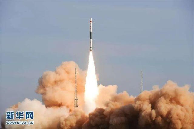 「快舟一號甲」運載火箭發射「吉林一號」高分02C衛星，發射失利。   圖/新華網