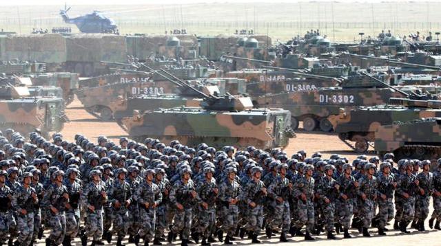 中國解放軍。   圖：翻攝自環球網