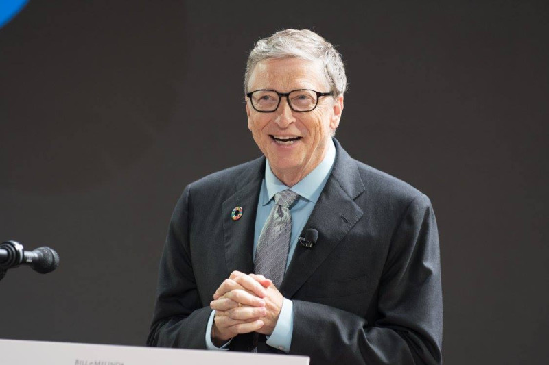 微軟（Microsoft）創辦人比爾蓋茲（Bill Gates）。   圖：取自Bill Gates臉書（資料照）