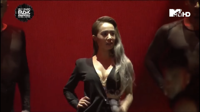 蔡依林曾在2015年《MAMA IN HK》表演，當時轟動韓網。   圖：截圖自YouTube  Mnet K-POP