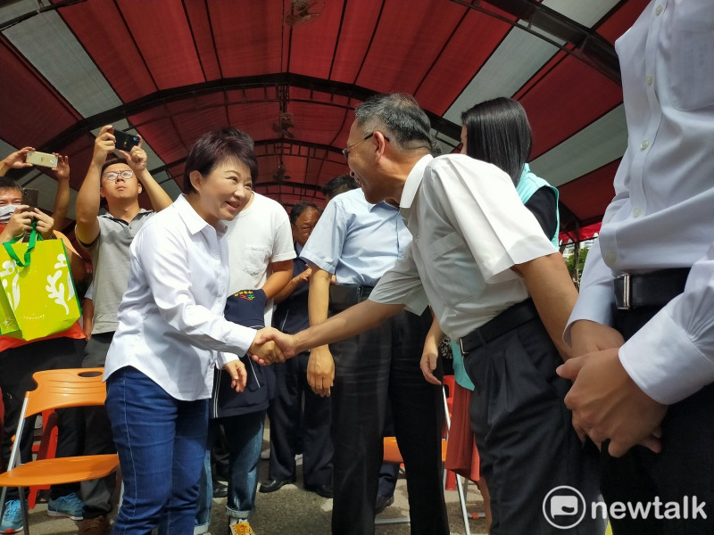 蔡炳坤認為盧秀燕如果穩得住陣腳，「我又何必來跟她選市長？」   圖：唐復年/攝