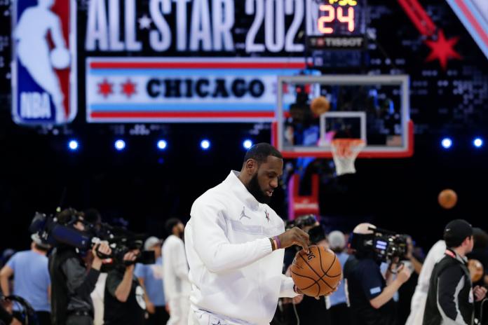 LeBron James 。   圖／美聯社／達志影像