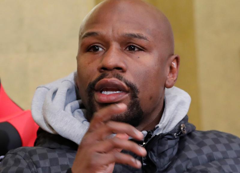 Floyd Mayweather。   圖／美聯社／達志影像
