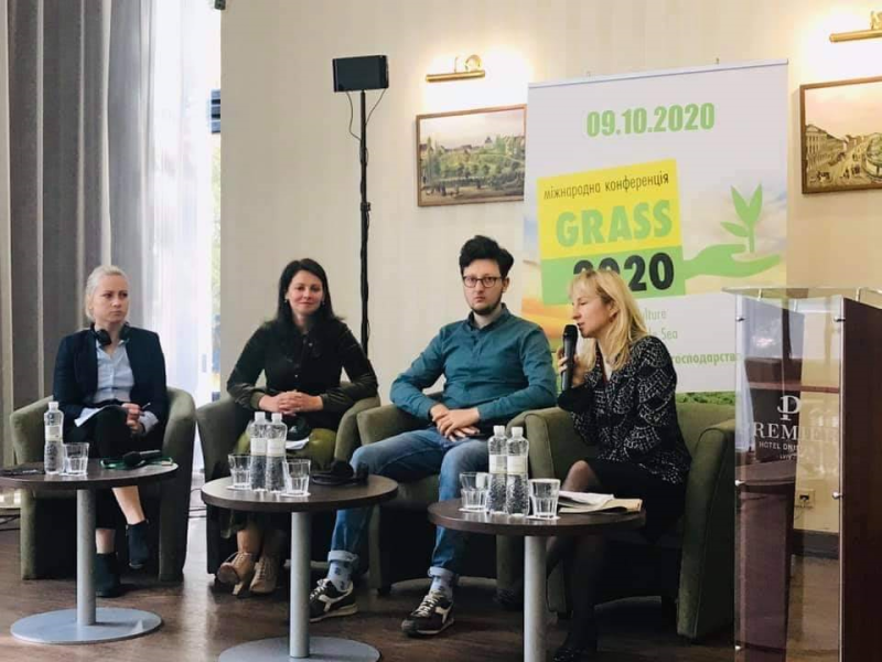 GRASS 2020研討會-烏克蘭利沃夫活動現場 。   圖：新北市農業局 / 提供