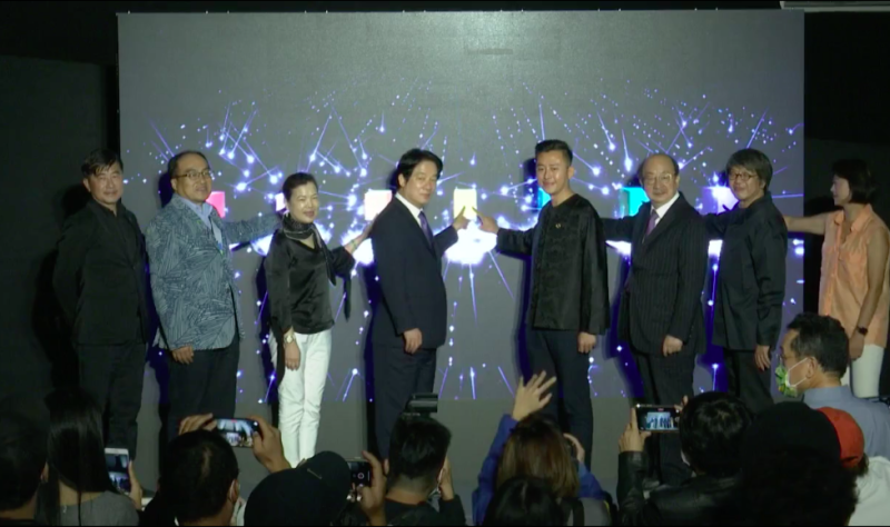 副總統賴清德參加2020台灣設計展「Check in新竹－人來風」閉幕典禮時表示，認為這是有史以來辦最好的設計展。   圖：取自2020台灣設計展臉書直播