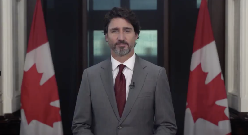針對中國閉門審理加國商人史佩弗一案，加拿大總理杜魯道（Justin Trudeau）在記者會上譴責，法院程序不透明，無法苟同。   圖：翻攝自Justin Trudeau Twitter