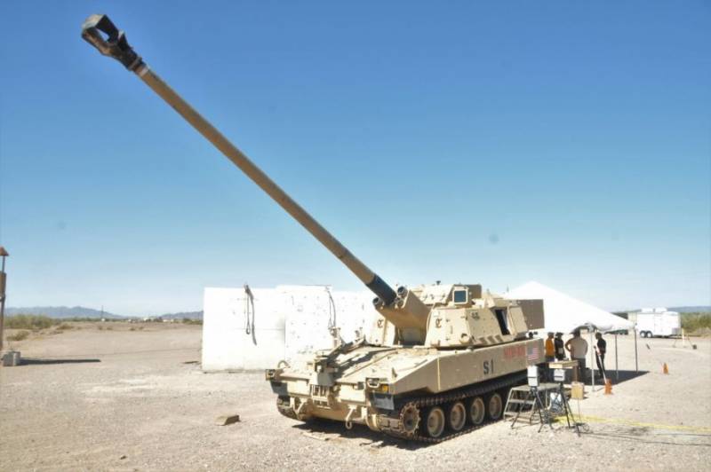 美國《大眾機械》雜誌報導，美軍研發新型戰略超遠端火炮SLRC，射程可達1,850公里。(示意圖) 圖為ERCA自走砲XM1299。   圖 : 翻攝自美國陸軍官網