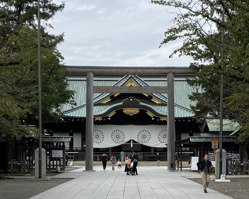 日本靖國神社。   圖：擷取自Google