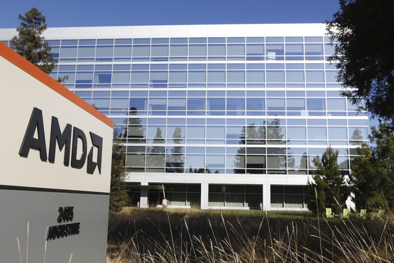 半導體公司AMD宣布以350億美元併購賽靈思。   圖：翻攝自AMD