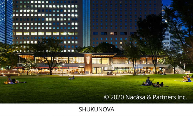 新宿中央公園「SHUKNOVA」。   圖：東京觀光事務所台灣辦事處／提供