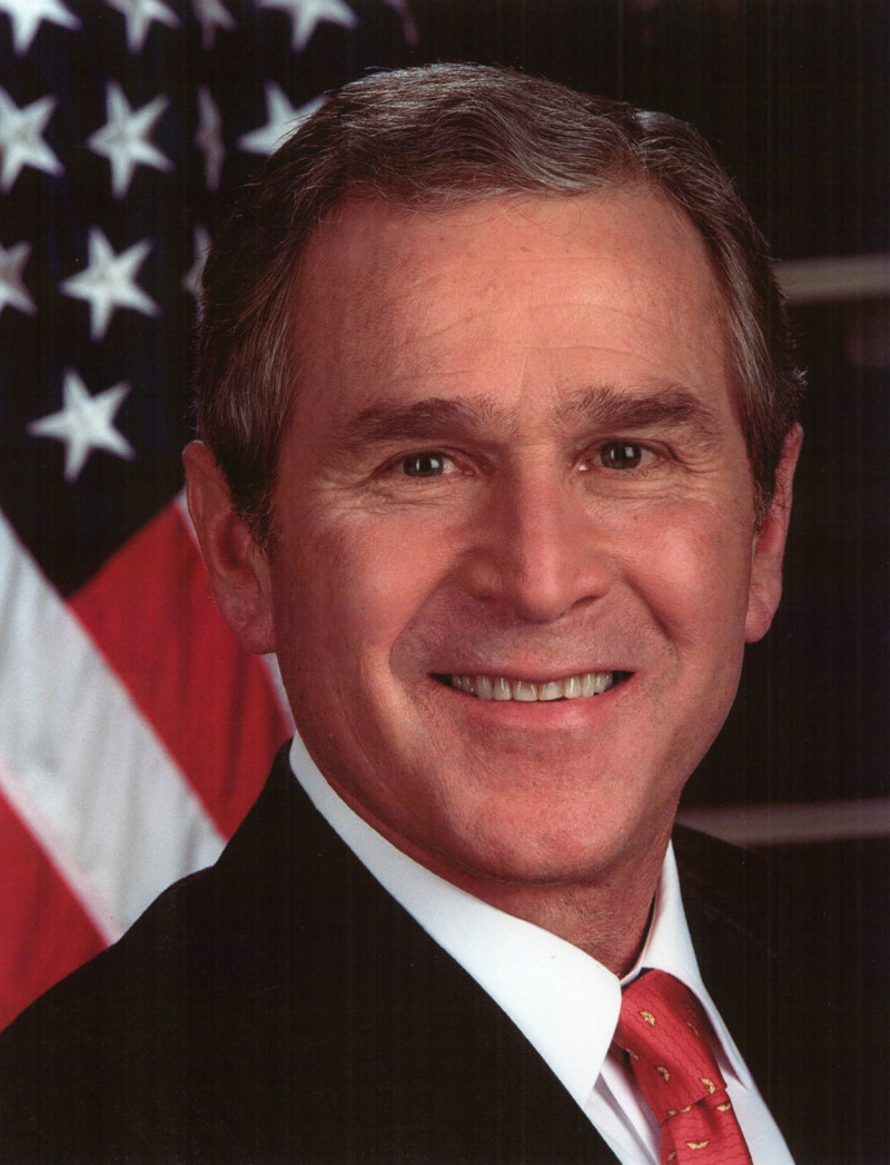 美國前總統小布希。   圖：翻攝自britannica網站