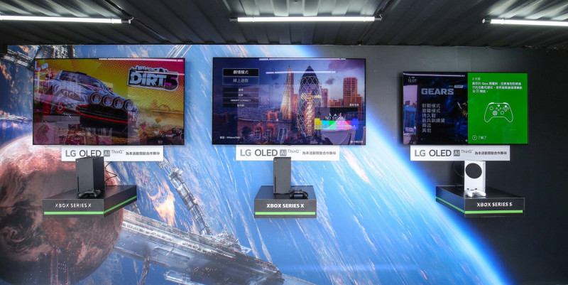微軟與 PChome 共同打造巨型快閃店搶先展示 Xbox 次世代主機 圖：台灣微軟/提供