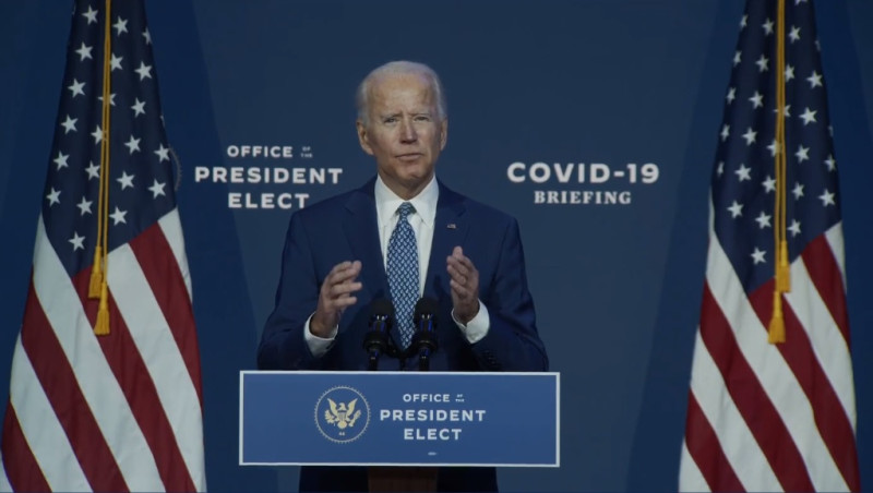 美國總統當選人拜登。   圖：取自facebook.com/joebiden