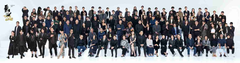 「金馬57入圍榮耀」拍攝計畫的成果照片，計有126位入圍者參與拍攝。   圖：金馬執委會/提供