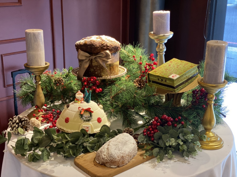 星享道酒店18號麵包今年冬天推出四款聖誕慶典糕點提供預購。   圖：星享道酒店/提供