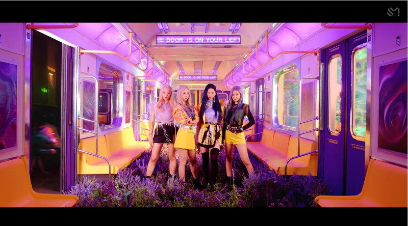 SM娛樂新女團aespa又惹爭議，出道曲MV被網友抓包抄襲。   圖：截圖自YouTube SMTOWN