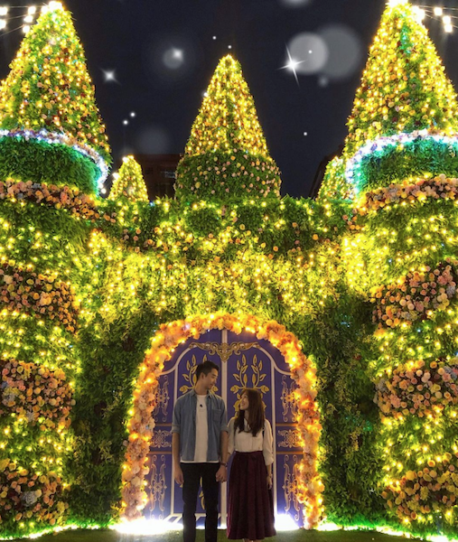 公主與王子的夢幻莊園。   圖：翻攝instagram／mikuhsu0417