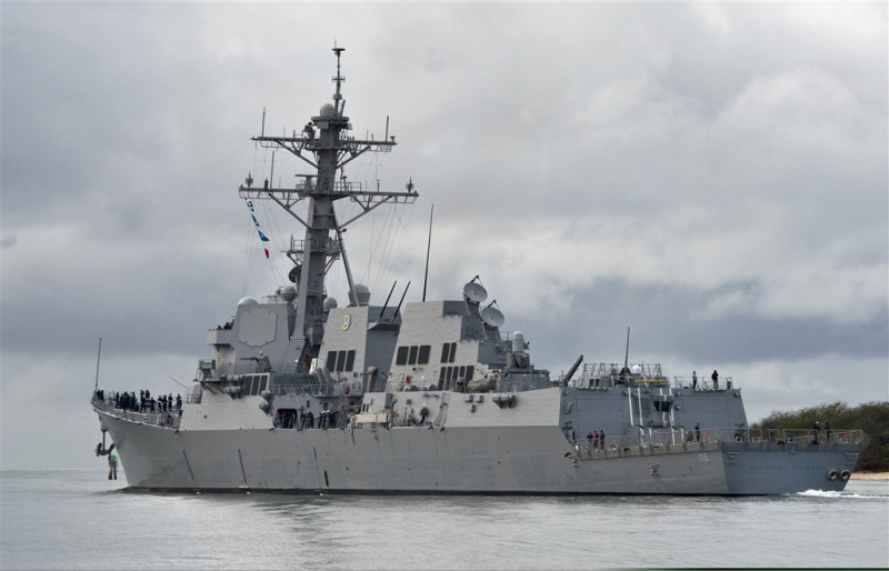 CNN報導，美國海軍導向飛彈驅逐艦「麥可墨菲號」發生大規模群聚感染武漢肺炎。   圖：取自維基百科