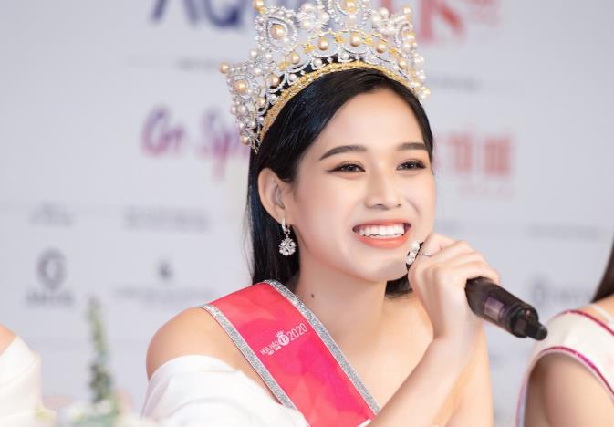 杜氏河（Do Thi Ha）奪得2020越南小姐選美大賽冠軍   圖 : 翻攝自海外網
