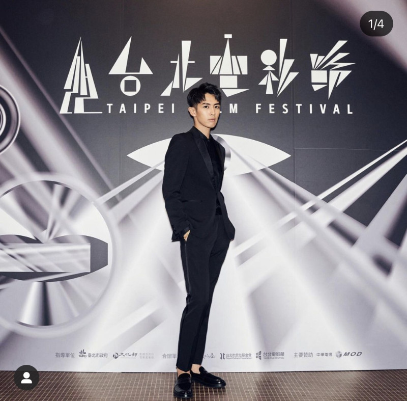 柯震東今年終於帶著電影《打噴嚏》在台北電影節與觀眾見面。   圖：翻攝Instagram