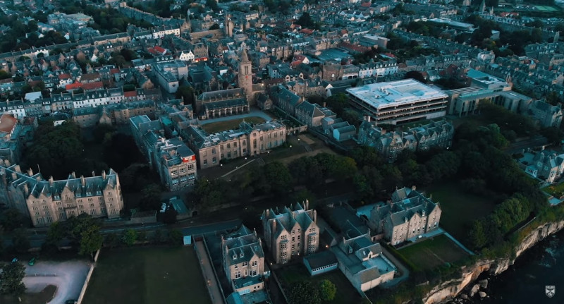 英國蘇格蘭聖安德魯大學（University of St Andrews）   圖/翻攝自Youtube