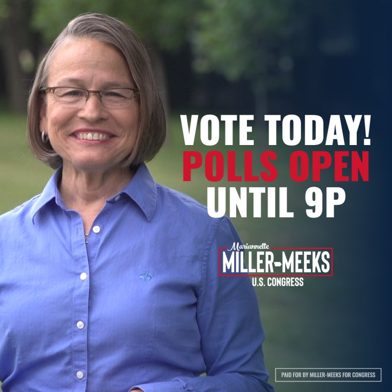 共和黨聯邦眾議員候選人米克斯（Mariannette Miller-Meeks）。   圖：翻攝自米克斯臉書