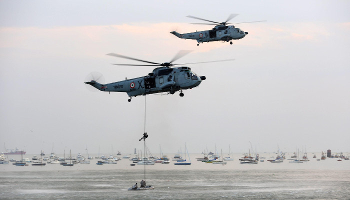 印度海軍突擊特種部隊受到嚴格訓練，個個身經百戰，圖為該部隊演習訓練。   圖：翻攝自維基網站