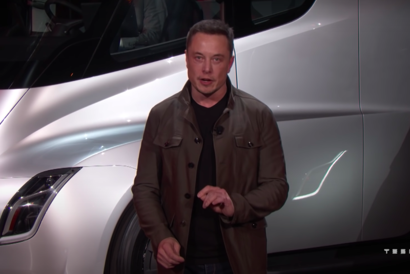 航太公司SpaceX創辦人馬斯克（Elon Musk）。   圖：擷取自Tesla Youtube