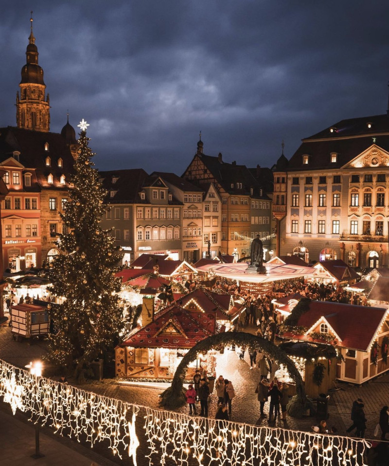 德國聖誕市集   圖:擷取自推特