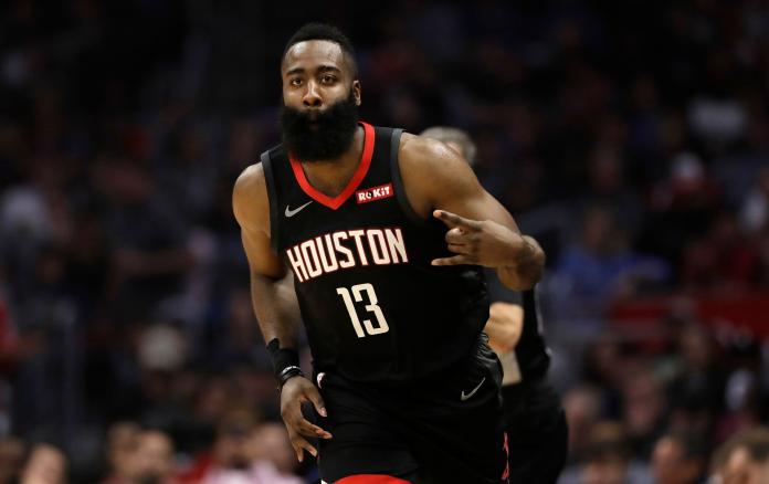 火箭球星James Harden。   圖／美聯社／達志影像