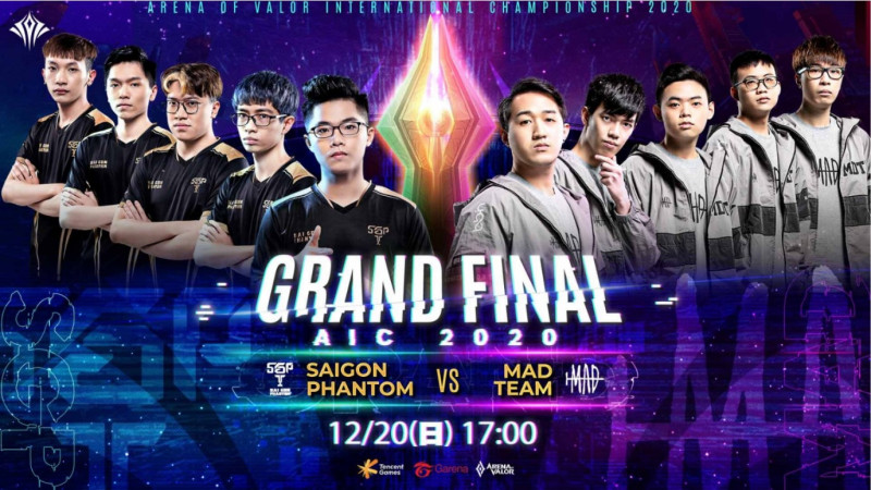MAD Team與Saigon Phantom角逐世界冠軍頭銜 圖：Garena/提供