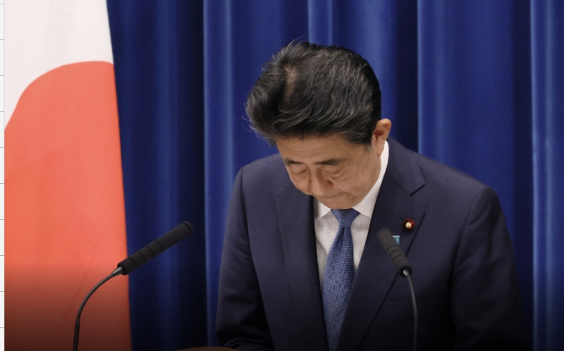安倍晉三就賞櫻會晚餐會爭議向全民致歉。（資料照）   圖：翻攝自日本首相官邸網站