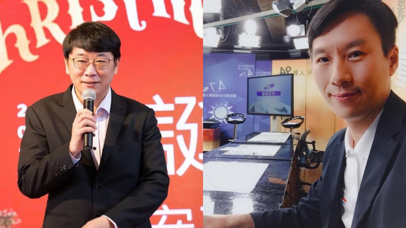 無黨籍立委（左）、台灣清新3.1連線召集人賴立竹（右）。   圖：新頭殼／合成