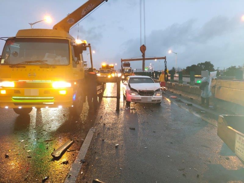 交通部高公局表示，今年1-5月國道A1事故大幅增加(資料照)。   圖：國道第一公路警察大隊／提供