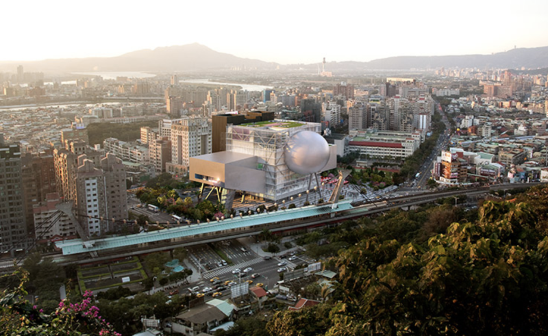 位於台北市士林區的台北表演藝術中心（北藝中心）登上時代雜誌公布2021年全世界最佳百大景點榜單。   圖：翻攝自台北表演藝術中心官網
