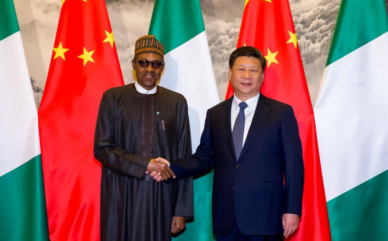 2015年的中非經貿論壇後，奈及利亞政治領袖過去曾拜訪中國諸多城市。   圖:擷取自推特