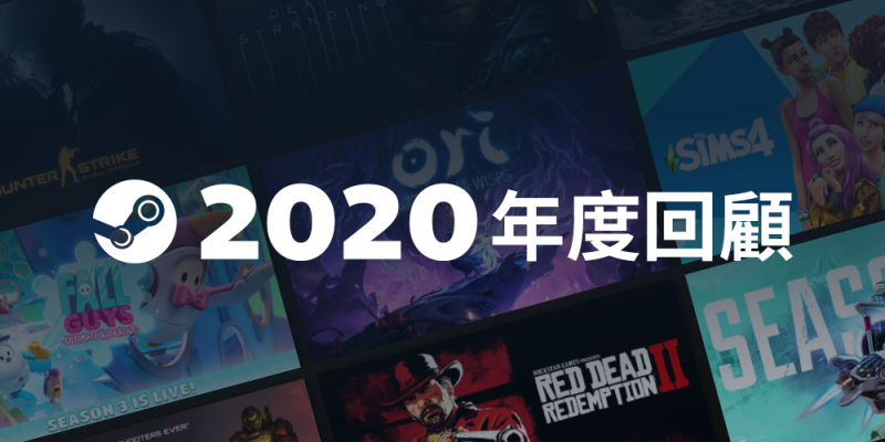 Steam公布2020年度回顧。   圖：翻攝自Steam