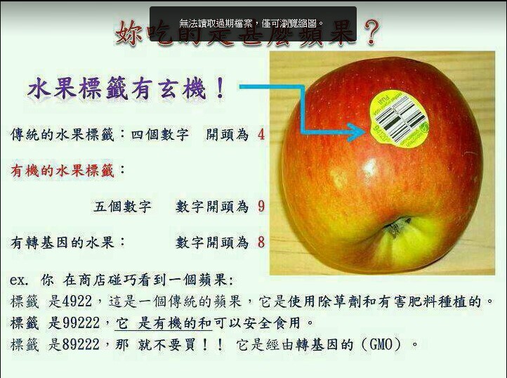 事實查核中心揭露，2015年「8字頭」就被改為傳統慣行農法栽培水果，且台灣未開放水果種植或進口。   圖：翻攝自 事實查核中心 FB帳號