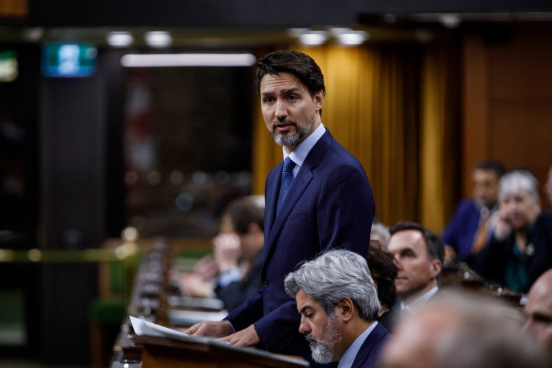 加拿大總理杜魯道（Justin Trudeau）呼籲全球，必須站在同一陣線，一起向中國抗議拘禁國內、外人士的行為。   圖：翻攝自Justin Trudeau臉書粉專