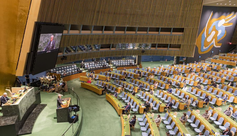 包括伊朗、剛果等10個會員國，因積欠會費未繳，已喪失在聯合國大會的表決權。   圖 : 翻攝新華網（資料照）