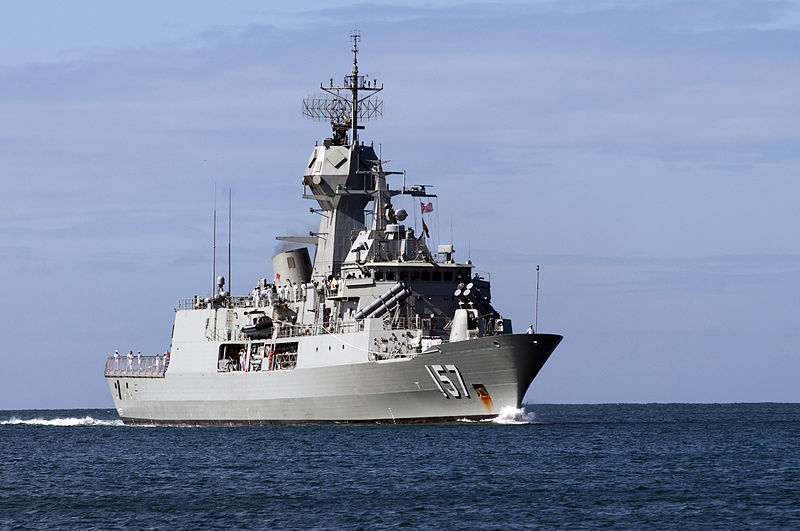 澳大利亞海軍仍將持續維繫南海自由航行。   圖：Jon Dasbach拍攝/版權規定：Public Domain