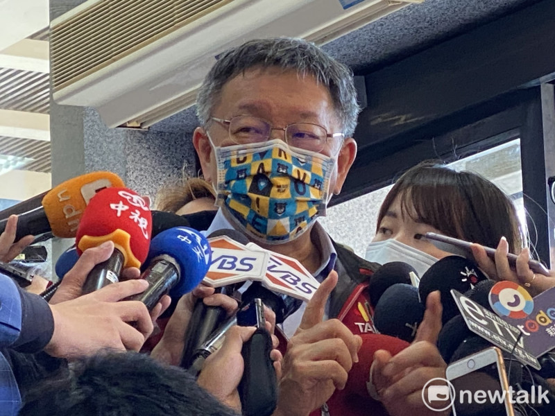 台北市長柯文哲對於黃珊珊好感度營趙少康，表示這沒什麼好奇怪。（資料照）   圖：周煊惠 / 攝