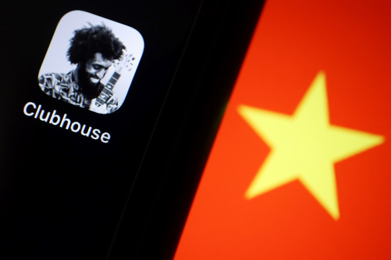 中國用戶今晚陸續反映Clubhouse已在中國被禁，需要「翻牆」才能使用。   圖：達志影像/路透社