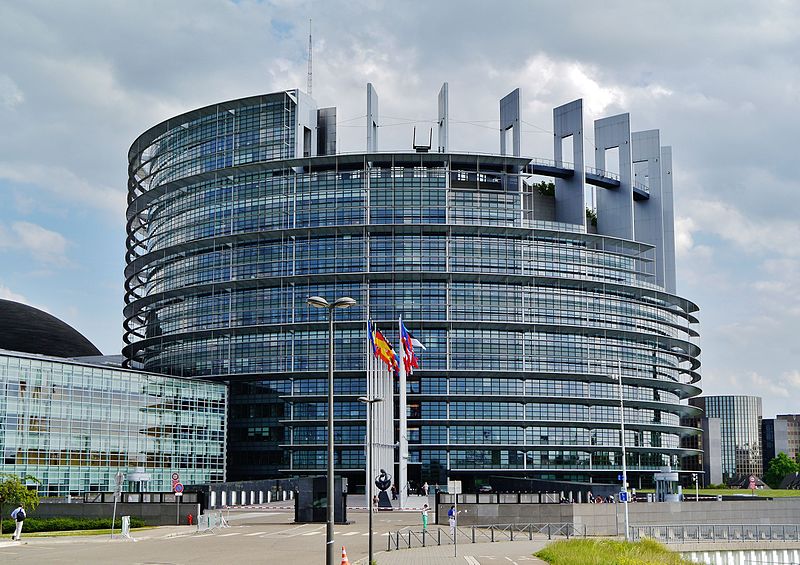 歐洲議會正在討論制定法律要求臉書等社群平台付費給媒體   圖：歐洲議會（史特拉斯堡），Zairon提供／版權規定：CC BY-SA 4.0 