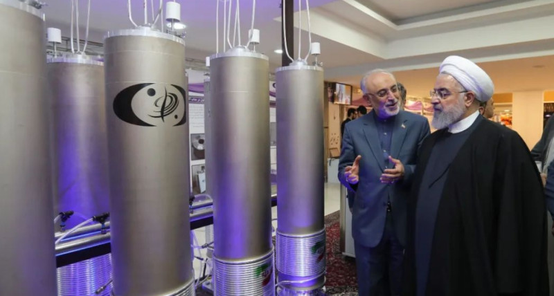 美法英德四國籲伊朗儘速重返核協議談判，並表示直到伊朗逐步停止發展核武之前，都不會放鬆對伊朗的制裁。圖為伊朗核電設施。   圖 : 翻攝自中國星火智庫（資料照）