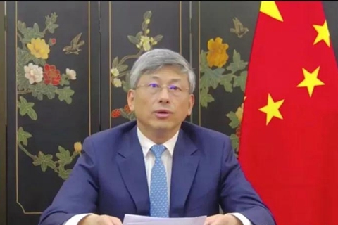 中國駐緬甸大使陳海否認中國介入協助緬甸軍方。   圖：翻攝中國駐緬甸大使館官網