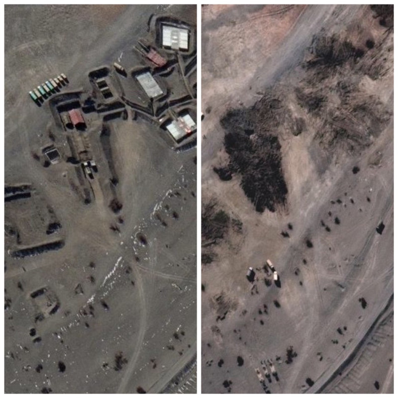 解放軍已搬離稱為6指的班公錯地區。   圖：翻攝自MAXAR TECHNOLOGIES